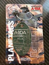 Motoart Planetags Fairchild Republic A-10 Warthog Dark Green SOLD OUT Plane Tag picture
