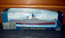 Gearbox Collectibles U.S.S. NEW JERSEY BB-62 Battle Ship 15 in. #09002  See Pics picture