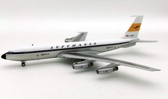 JFox JF-707-4-002P Lufthansa Boeing 707-430 D-ABOF Diecast 1/200 AV Jet Model