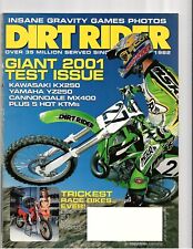 Vintage Dirt Rider Magazine November 2000 Motocross Supercross Honda Kawasaki picture
