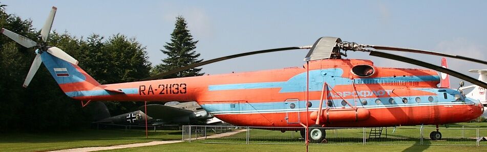 Mi-6 Hook Russia Mil Mi6 Helicopter Kiln Wood Model Replica Small New