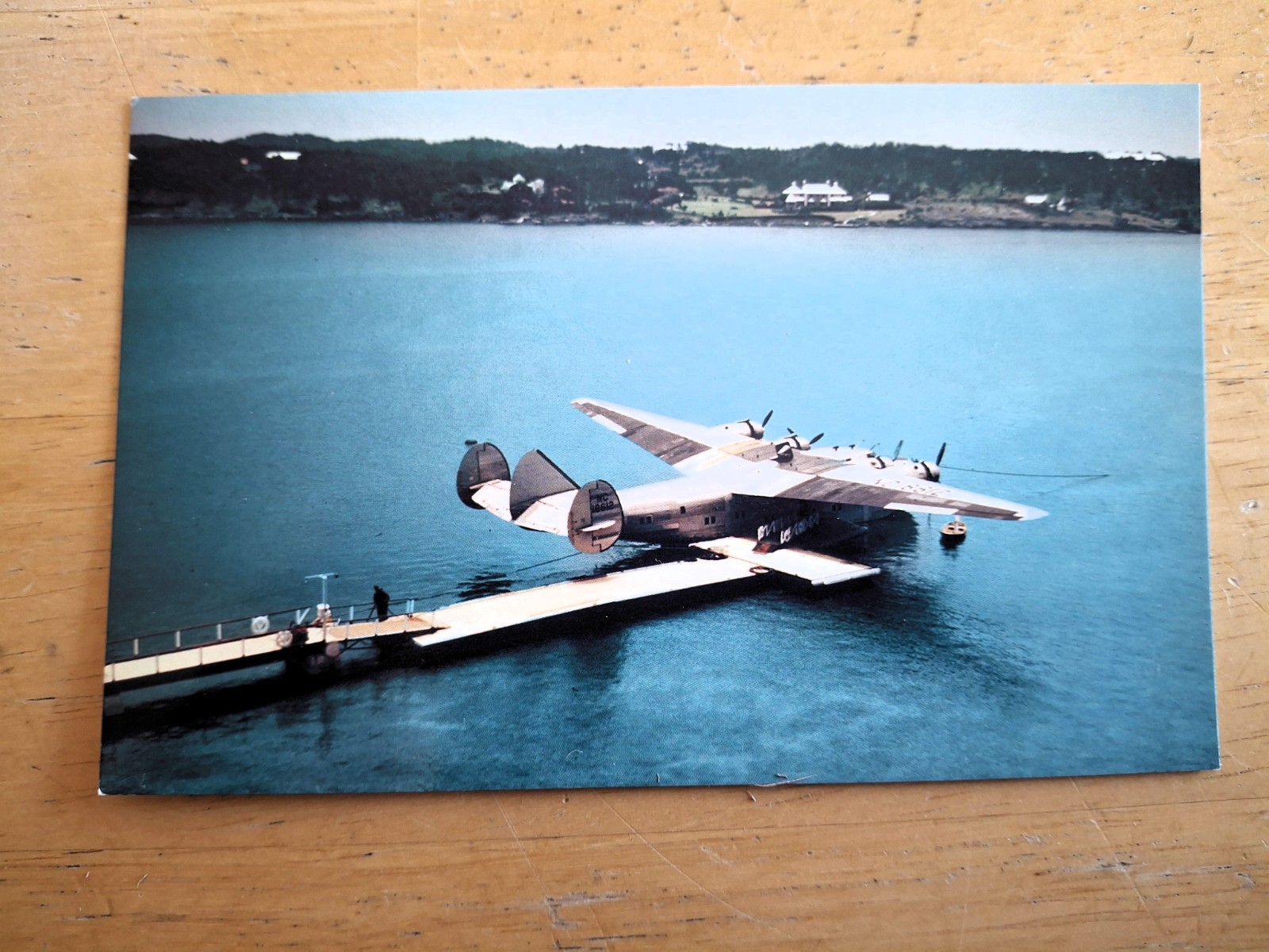 Pan American Airways Boeing 314 Postcard Pan American Airways Boeing 314 Postcard