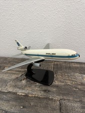 Vintage Pan Am DC-10 Air Jet Advance Models Airline Display Model w/ Stand picture