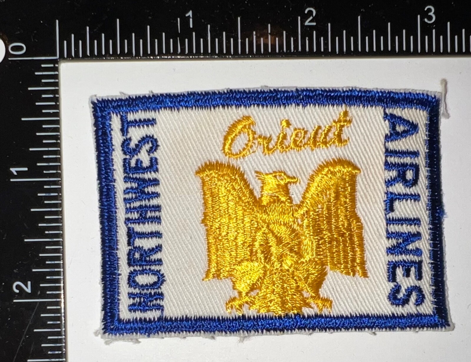 Vintage Defunct Northwest Orient Airlines Patch Vintage Defunct Northwest Orient Airlines Patch
