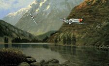 Wild Horses by Gerald Coulson aviation art depicting Bud Anderson & Chuck Yeager picture