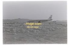 TWA Airlines Boeing 707 Aircraft at Nevada in early 70s, Original Negative q15b picture