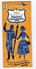 SAS Round the World Travel Planner 1962 Brochure Scandinavian Airlines System picture