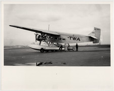 TWA Ford Trimotor Tin Goose Floatplane Seaplane NC-410H Fleet 620 Photo 8x10 picture