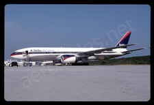 Delta Boeing 777-200 N860DA Aug 99 Kodachrome Slide/Dia C9 picture