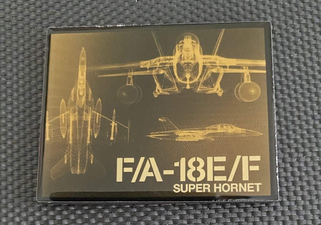 F/A-18E/F Super Hornet fighter jet Fridge Manet New - Official Boeing Product F/A-18E/F Super Hornet fighter jet Fridge Manet New - Official Boeing Product