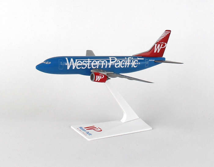 Flight Miniatures Western Pacific B737-300 Desk 2 Colors 1/200 Model Airplane