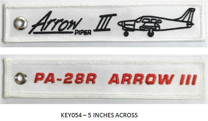 PIPER ARROW 3 - PA28R - KEYCHAIN - KEY054 PIPER ARROW 3 - PA28R - KEYCHAIN - KEY054