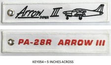 PIPER ARROW 3 - PA28R - KEYCHAIN - KEY054 picture