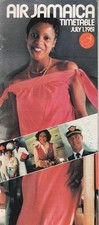 Air Jamaica timetable 1981/07/01 picture