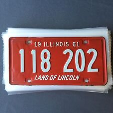 License Plate Sleeves 6.25x12.25 in 4 mil Poly Bags Vintage Tag Storage Protect picture