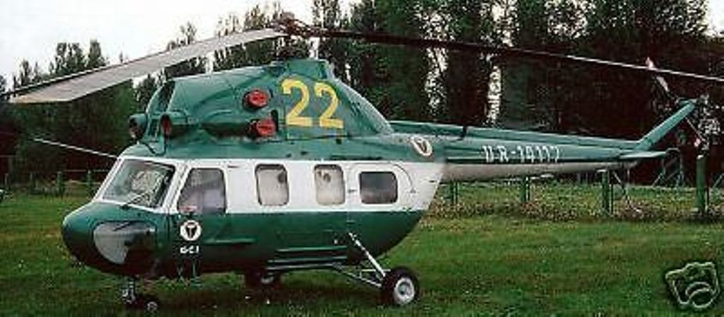 Mi-2 Mil Hoplite Transport Mi2 Helicopter Wood Model  Regular New