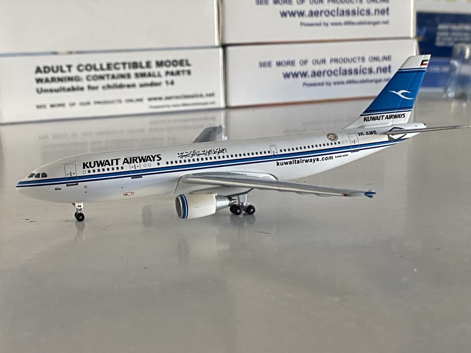 Aeroclassics Kuwait Airways Airbus A300-600 1:400 9K-AMB AC9KAMB