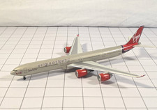 VIRGIN ATLANTIC Airbus A340-600 Aircraft Model 1:500 Scale Herpa G-VSHY READ picture