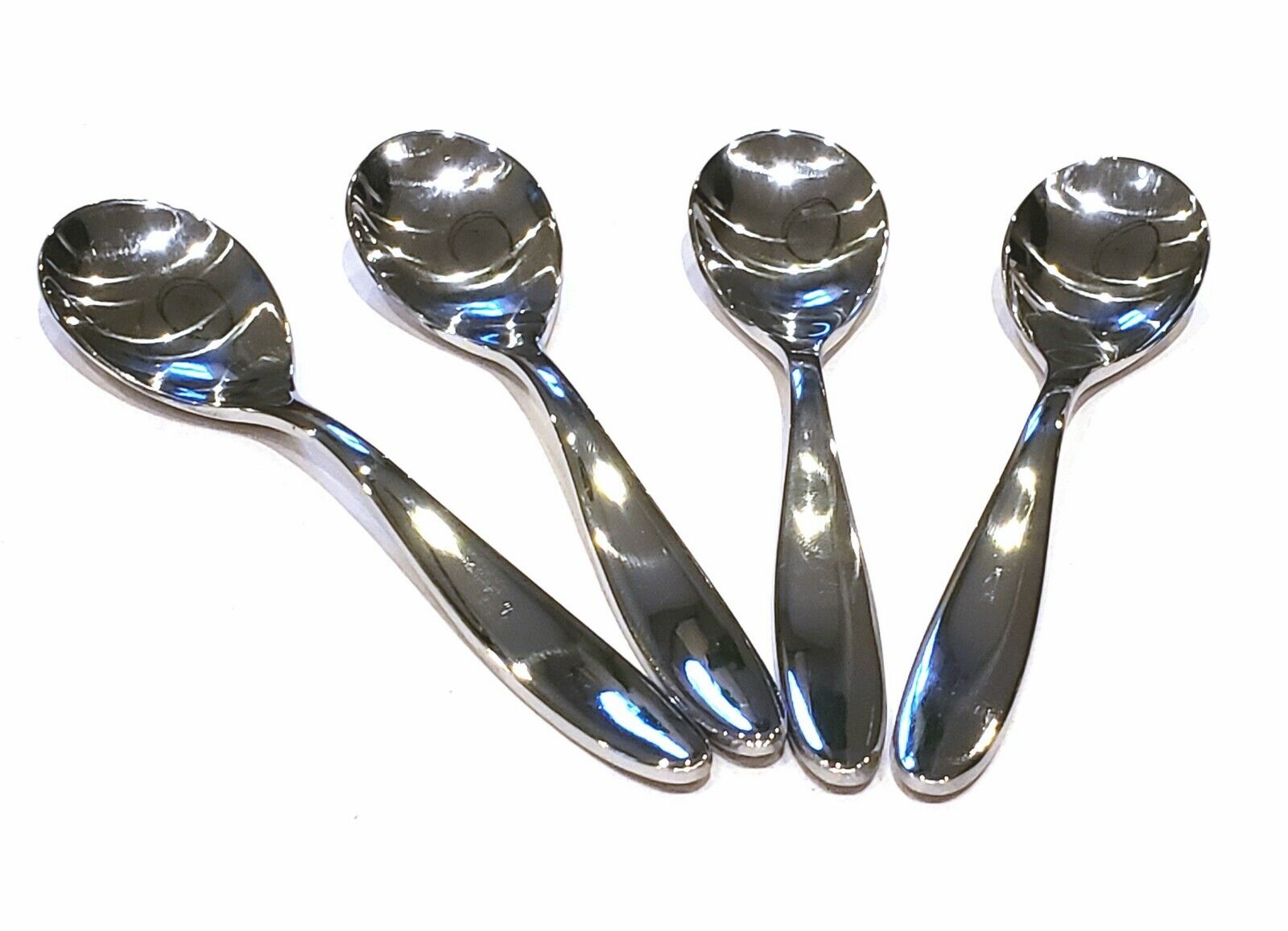 Alessi for Delta Stainless Steel Tea spoon  teaspoon set of 4 p/n 044206617