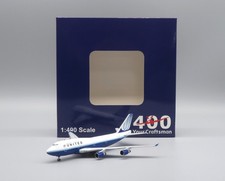 United B747-400 Reg: N198UA Scale 1:400 Aeroclassics Diecast Model BBX41652 picture