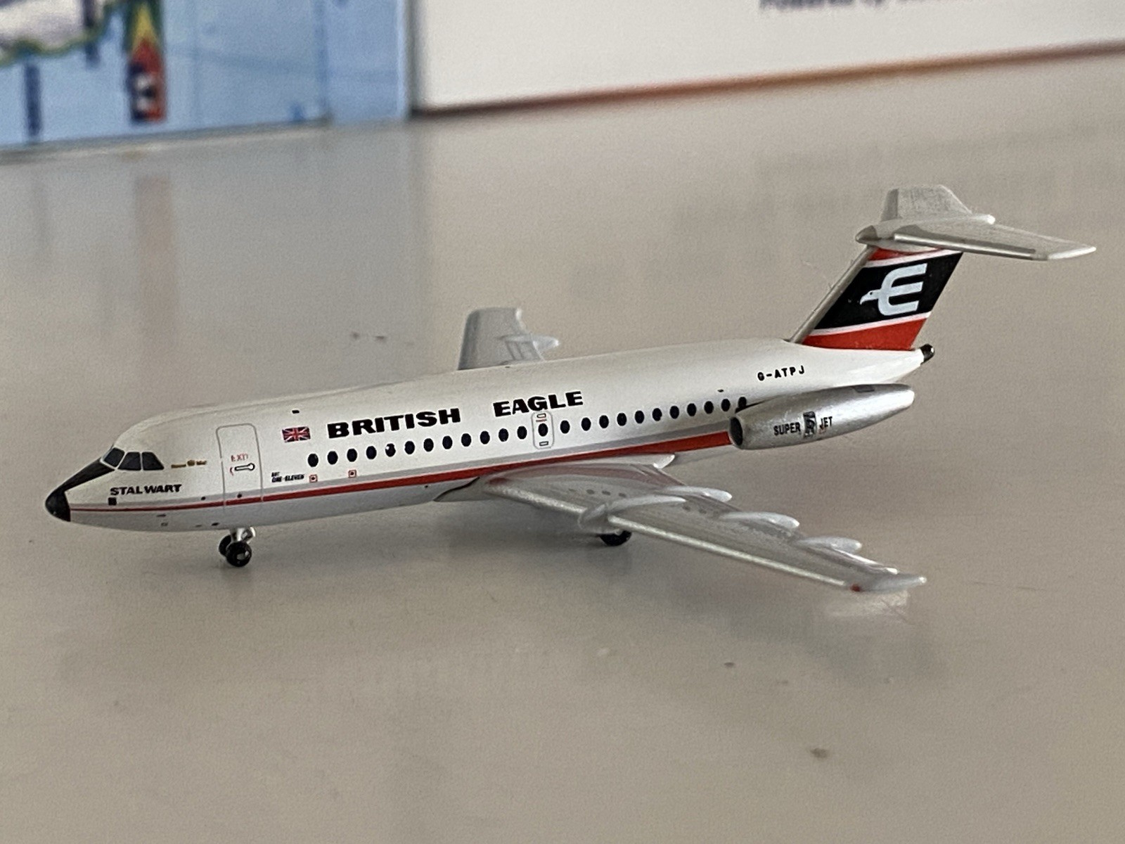 Aeroclassics British Eagle British Aerospace BAC-111 1:400 G-ATPJ ACGATPJ