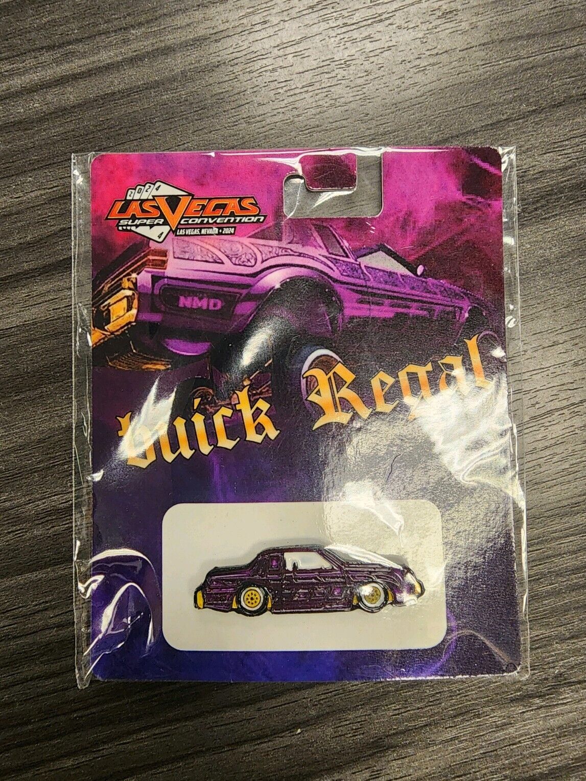 Las Vegas Diecast Collectors Convention Pin Lowrider Regal Limited To 300