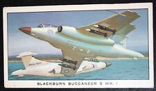 BUCCANEER S MK.1  Royal Navy  Fleet Air Arm   Vintage 1963 Card  XC14M picture