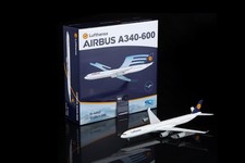 SQ Wings L2283FD Lufthansa Airbus A340-600 D-AIHZ Diecast 1/200 Model Airplane picture