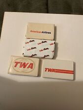 Vintage TWA US AIR AAirlines Small Soap Bars picture