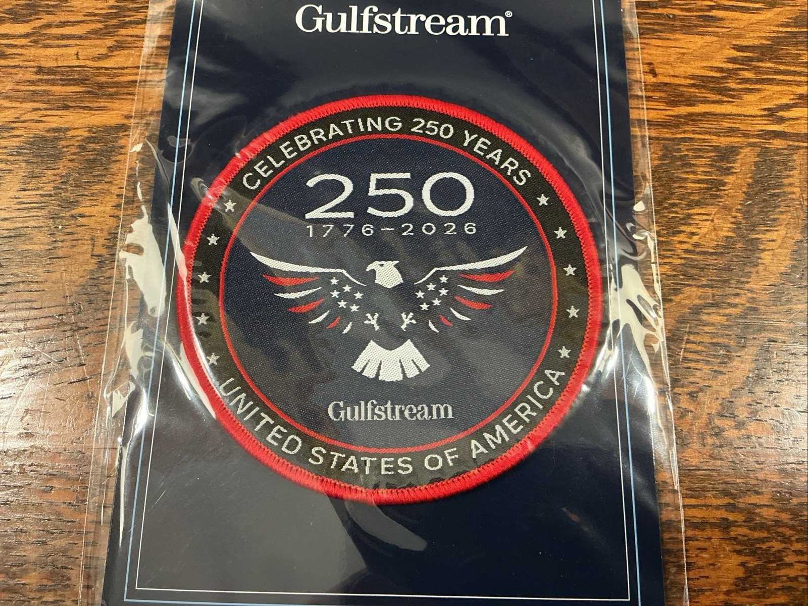Gulfstream Aerospace Patch 250 Years Commerative Gulfstream Aerospace Patch 250 Years Commerative