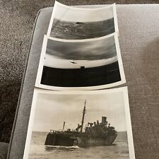 1944  U. S.S. SACKETTS. U.S.S. WOLVERINE ORIGINAL PHOTOGRAPH NAVY   PHOTOS USS picture