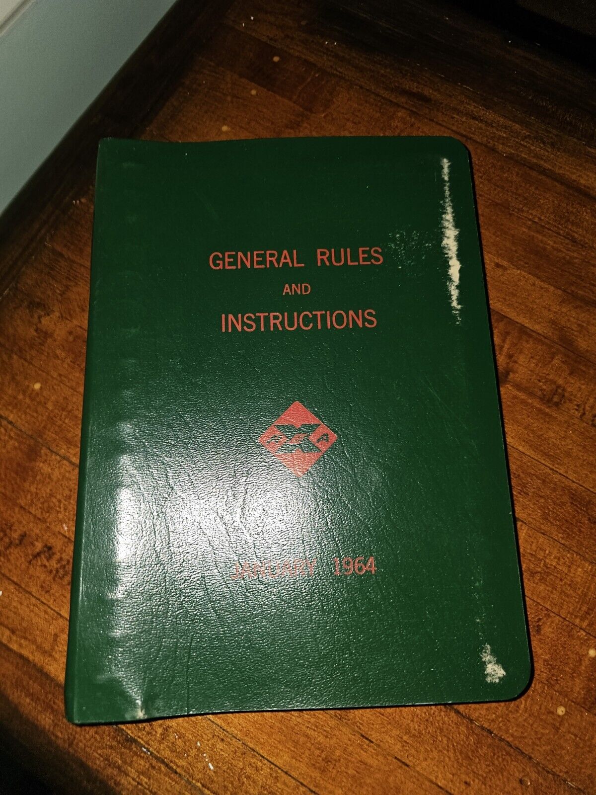 January 1964 Railway Express Agency General Rules And Instructions Train Book