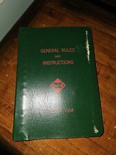January 1964 Railway Express Agency General Rules And Instructions Train Book picture