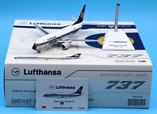 JC Wings 1:200 Lufthansa Airlines Boeing B737-300 Diecast Aircraft Model D-ABXD picture