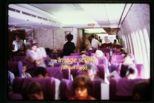 Air France Boeing 747 Aircraft Interior in 1970, Original Slide an20a picture