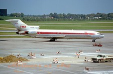 TWA Boeing 727-231 N54330 at STL in September 1977 8