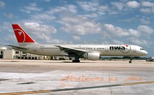 Northwest Airlines Boeing 757-251 N535US MIA March 2004 8