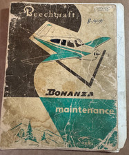 Original 1957 Beech Model 35 Maintenance Manual picture