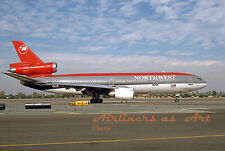 Northwest Airlines Douglas DC-10-40 N155US LAX December 1999 8