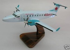 Beech 1900D Air Alliance Canada Airplane Desk Wood Model  Regular picture