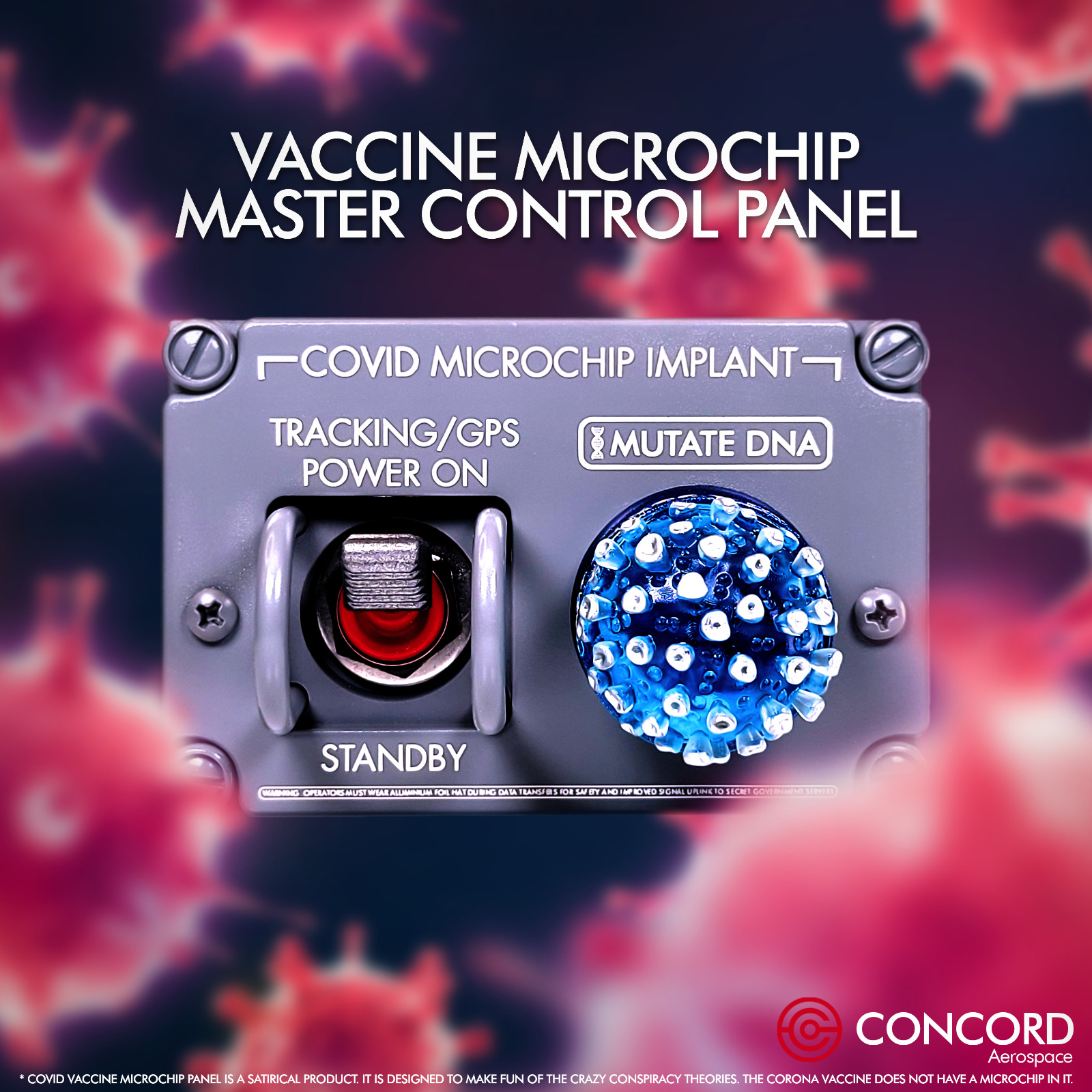 NEW MICROCHIP IMPLANT MASTER CONTROL PANEL 