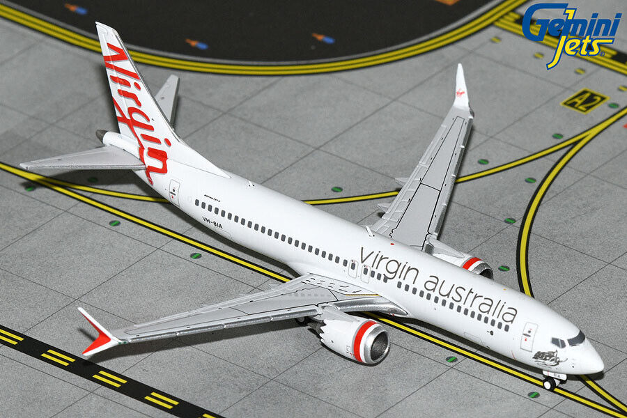 Virgin Australia Airlines B737 MAX 8 VH-8IA GJVOZ2142 1:400