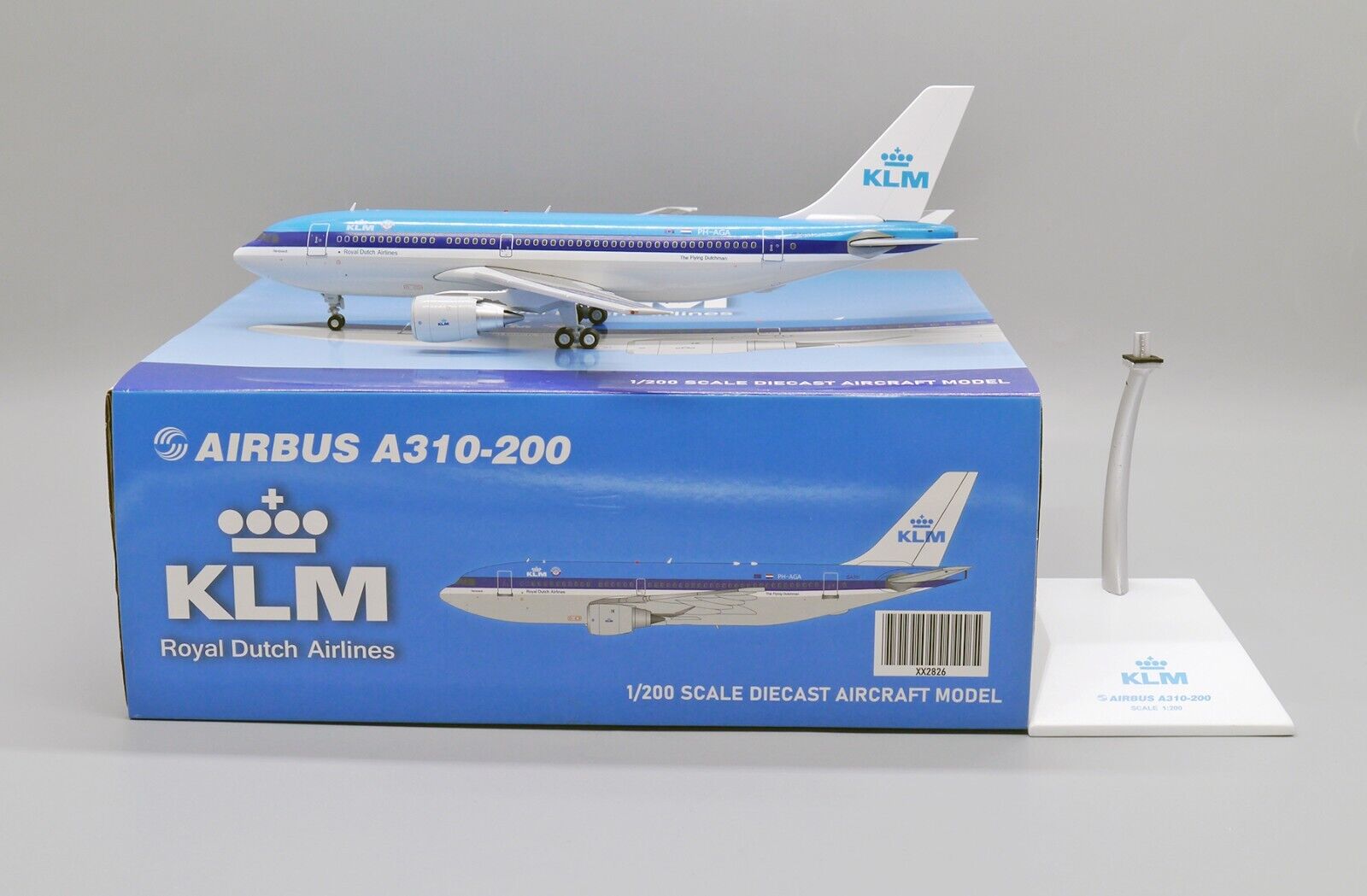 KLM A310-200 Reg: PH-AGA JC Wings Scale 1:200 Diecast model XX2826