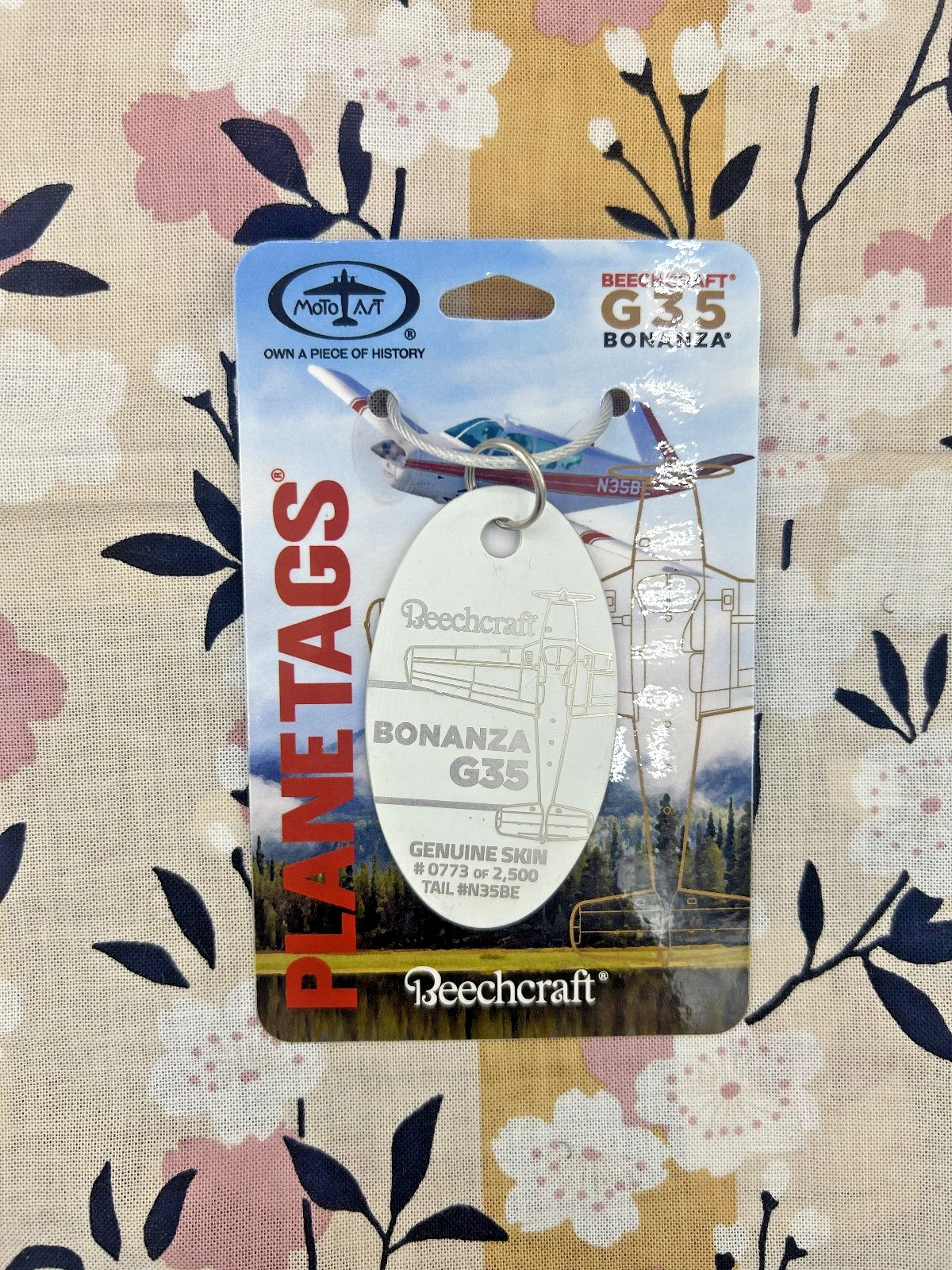 MOTO ART BEECHCRAFT BONANZA G35 N35BE: NO. 773/2500