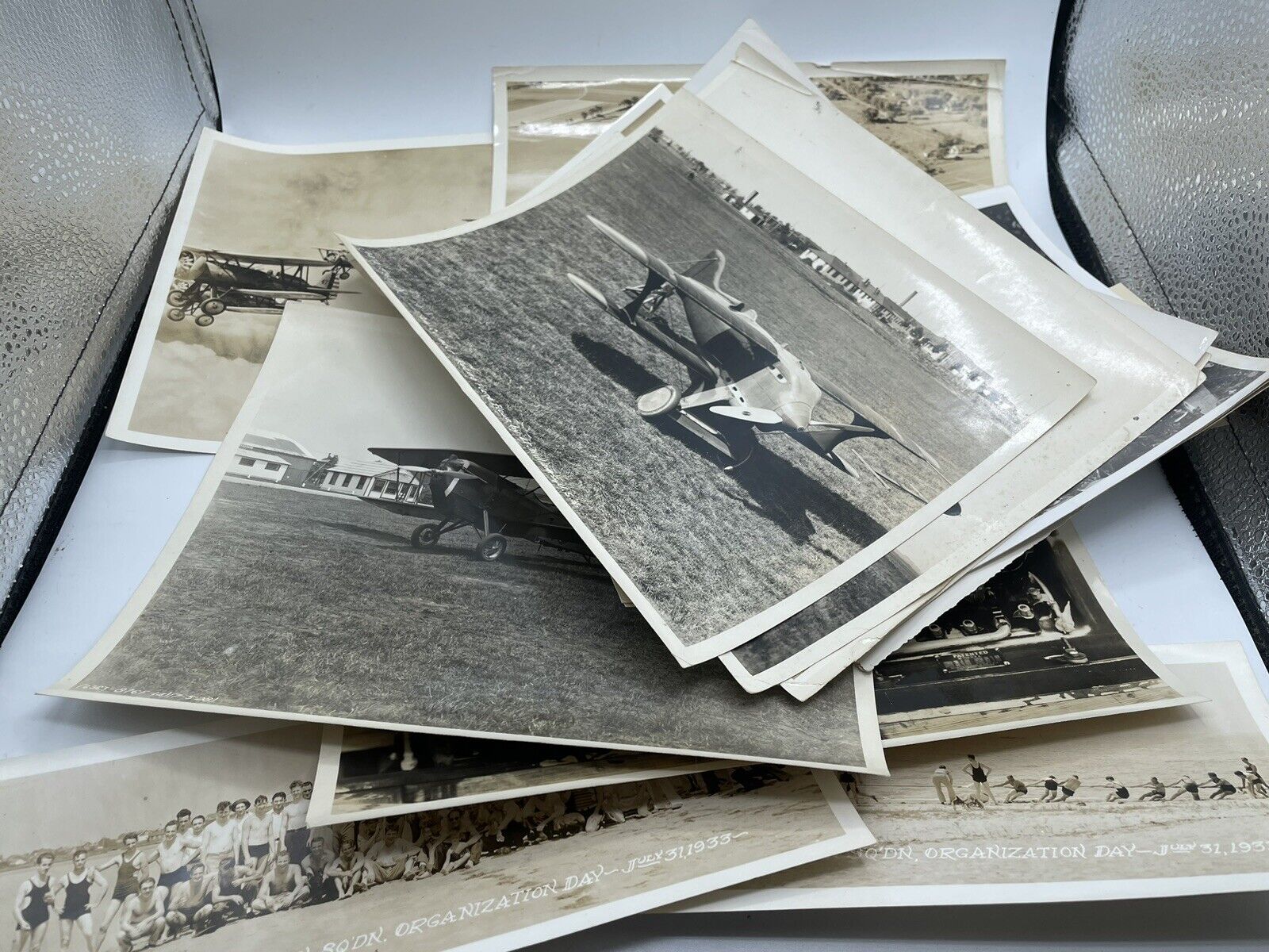 26 Vintage Aircraft & Military Photo Lot Early 1900's, 1920's, 1930's and Later