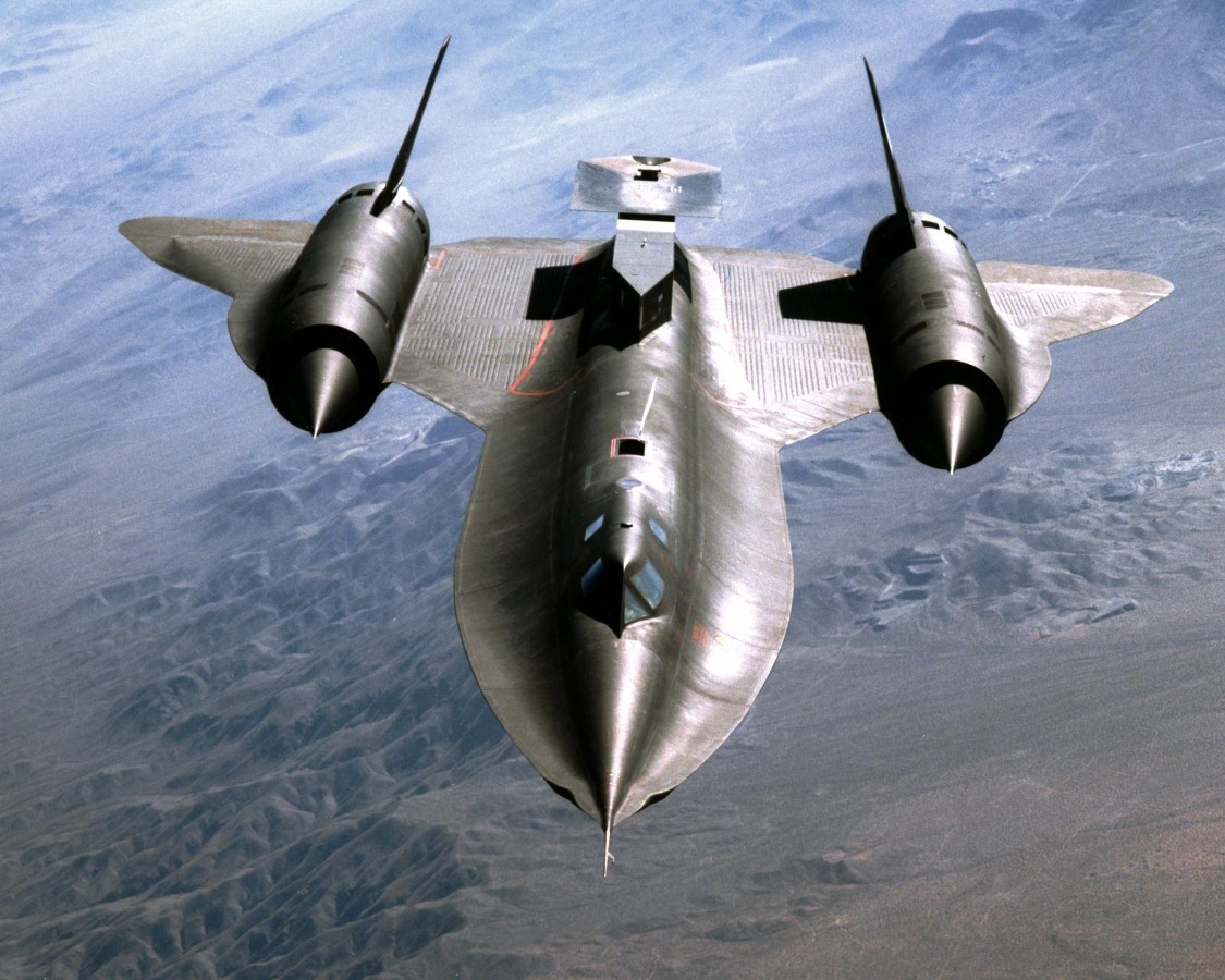 1999 USAF Lockheed SR-71 Blackbird Aircraft - 8x10 Photo On 8.5x11 #1524
