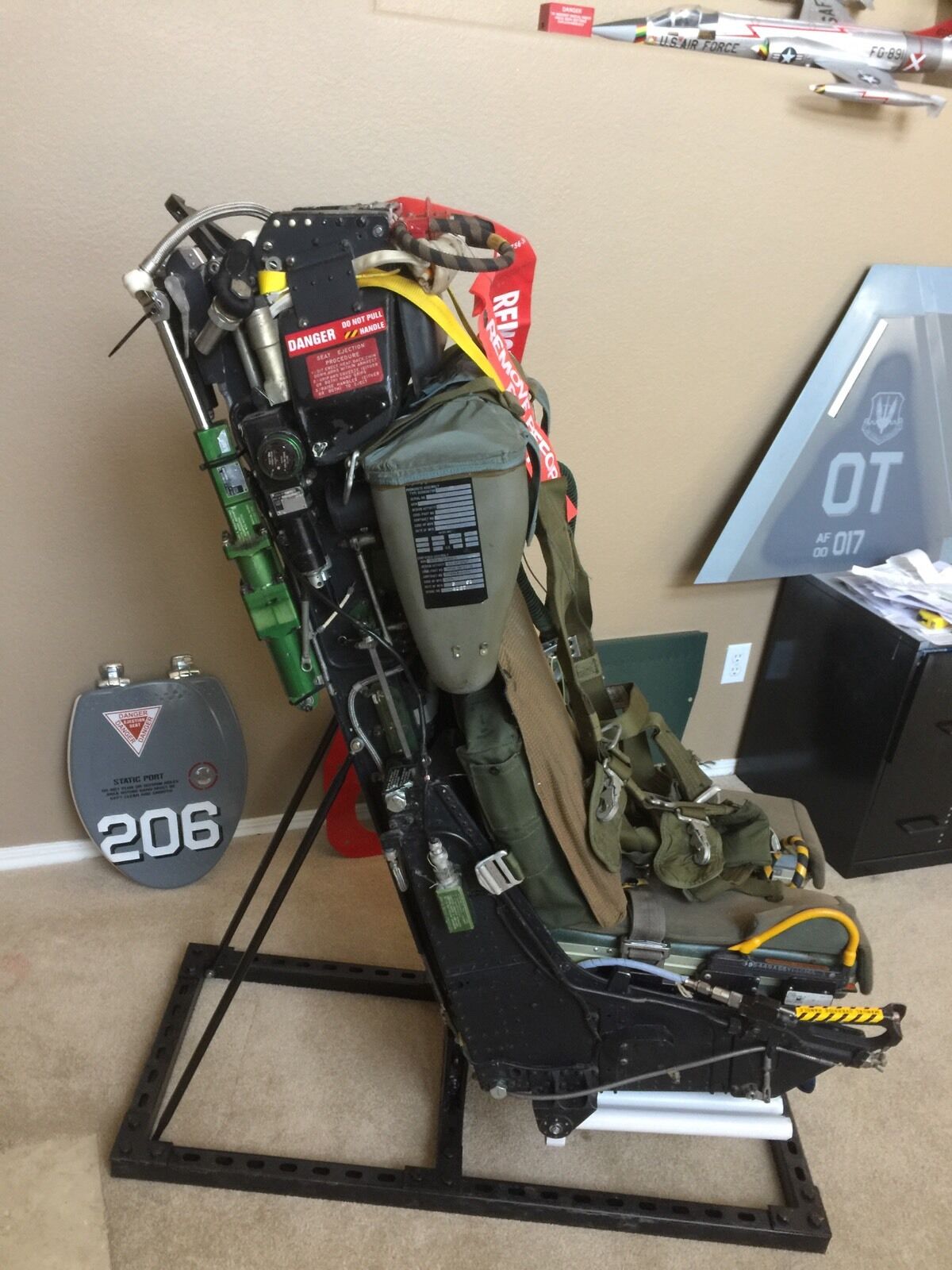 Martin Baker GQ7AT Ejection Seat From F-104 Starfighter jet