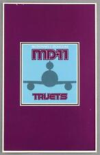 MCDONNELL DOUGLAS MD-11 VINTAGE MANUFACTURERS SALES BROCHURE CUTAWAY SEAT MAPS picture