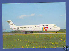 DC-9 Jetliner SAS Scandinavian Airlines Postcard picture
