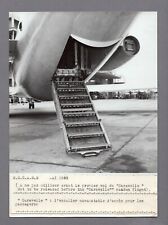 CARAVELLE SUD AVIATION SE-210 AIR STAIRS VINTAGE ORIGINAL MANUFACTURERS PHOTO picture